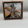 Old school Harley Davidson box purse